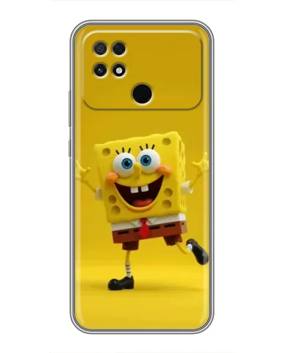Чехол для Xiaomi POCO C40 с картинкой «Позитивный Губка Боб» Чехол для Xiaomi POCO C40 с картинкой «Позитивный Губка Боб»