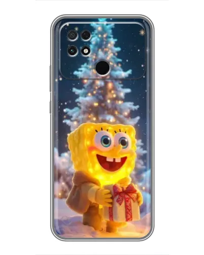 Чехол для Xiaomi POCO C40 с картинкой «Рождественский Спанч Боб» Чехол для Xiaomi POCO C40 с картинкой «Рождественский Спанч Боб»