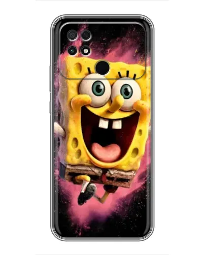 Чехол для Xiaomi POCO C40 с картинкой «Взрывной Спанч Боб» Чехол для Xiaomi POCO C40 с картинкой «Взрывной Спанч Боб»