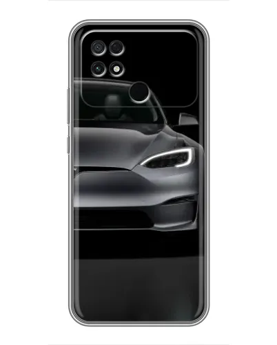 Чохол для Xiaomi POCO C40 з картинкою «Tesla Model S Look»