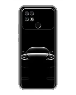 Чохол для Xiaomi POCO C40 з картинкою «Силует Tesla Night» Чохол для Xiaomi POCO C40 з картинкою «Силует Tesla Night»
