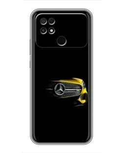 Чохол для Xiaomi POCO C40 з картинкою «Mercedes — ретро стиль»