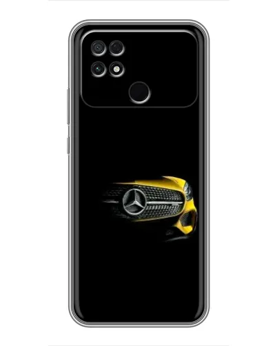Чохол для Xiaomi POCO C40 з картинкою «Mercedes — ретро стиль»