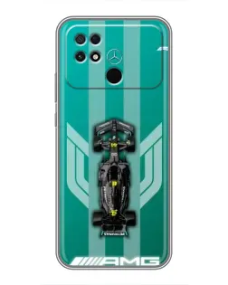 Чохол для Xiaomi POCO C40 з картинкою «Mercedes AMG Petronas»