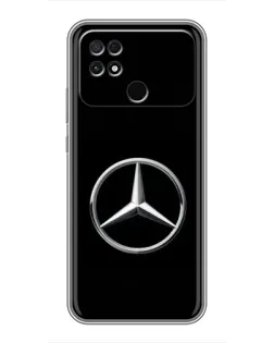 Чохол для Xiaomi POCO C40 з картинкою «Mercedes класичний лого»
