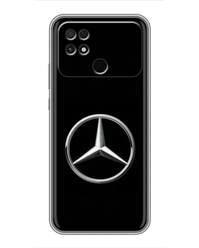 Чохол для Xiaomi POCO C40 з картинкою «Mercedes класичний лого»
