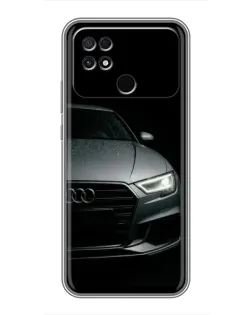Чохол для Xiaomi POCO C40 з картинкою «Audi — деталізація кузова» Чохол для Xiaomi POCO C40 з картинкою «Audi — деталізація кузова»
