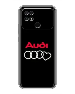 Чохол для Xiaomi POCO C40 з картинкою «Логотип Audi Heart» Чохол для Xiaomi POCO C40 з картинкою «Логотип Audi Heart»