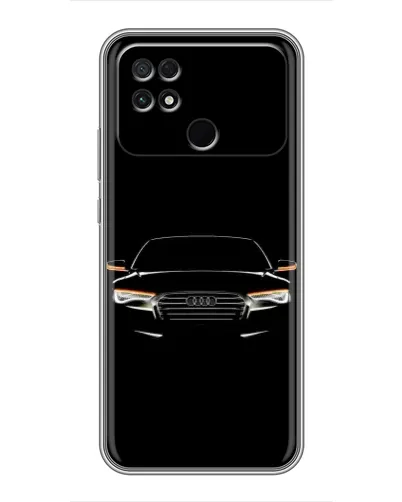 Чохол для Xiaomi POCO C40 з картинкою «Audi — нічний контур»