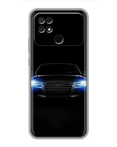 Чохол для Xiaomi POCO C40 з картинкою «Audi в неоні»