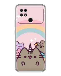 Чехол для Xiaomi POCO C40 с картинкой «Единорог Pusheen» Чехол для Xiaomi POCO C40 с картинкой «Единорог Pusheen»
