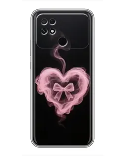 Чохол для Xiaomi POCO C40 з картинкою «Димчасте серце»