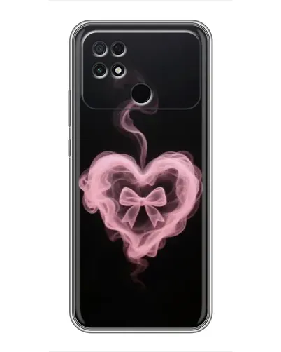 Чохол для Xiaomi POCO C40 з картинкою «Димчасте серце» Чохол для Xiaomi POCO C40 з картинкою «Димчасте серце»