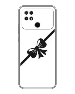 Чохол для Xiaomi POCO C40 з картинкою «Діагональний бант»