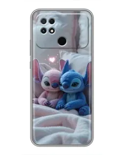 Чехол для Xiaomi POCO C40 с картинкой «Плюшевые Стич Ангел» Чехол для Xiaomi POCO C40 с картинкой «Плюшевые Стич Ангел»