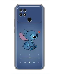 Чехол для Xiaomi POCO C40 с картинкой «Музыкальный Stitch» Чехол для Xiaomi POCO C40 с картинкой «Музыкальный Stitch»