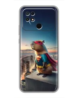 Чохол для Xiaomi POCO C40 з картинкою «Капі-мен супергерой»