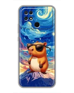 Чохол для Xiaomi POCO C40 з картинкою «Капібара Ван Гога»