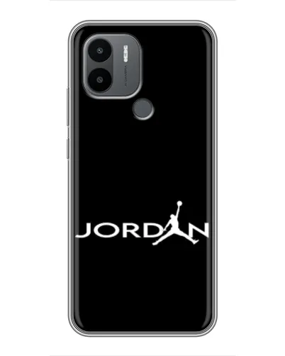 Чехол для Xiaomi Poco C50 с картинкой «Jordan White Logo»