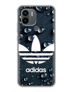 Чехол для Xiaomi Poco C50 с картинкой «Adidas Trefoil Blue»