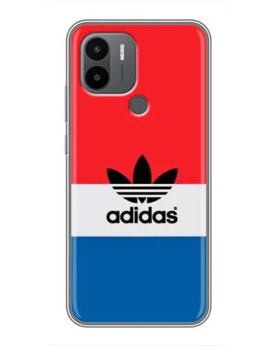 Чехол для Xiaomi Poco C50 с картинкой «Ретро блоки Adidas»