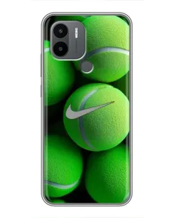 Чехол для Xiaomi Poco C50 с картинкой «Теннисные мячи Найк»