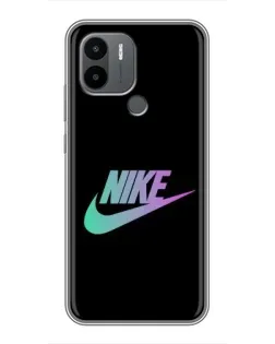 Чехол для Xiaomi Poco C50 с картинкой «Nike — городская ночь»
