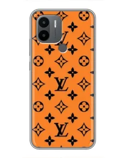 Чехол для Xiaomi Poco C50 с картинкой «Оранжевый стиль LV»