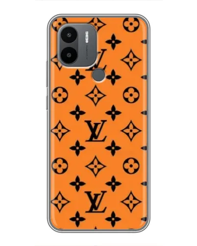 Чехол для Xiaomi Poco C50 с картинкой «Оранжевый стиль LV» Чехол для Xiaomi Poco C50 с картинкой «Оранжевый стиль LV»