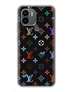 Чехол для Xiaomi Poco C50 с картинкой «Цветная монограмма LV»