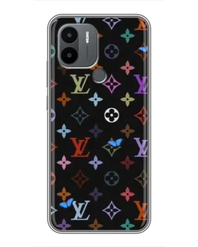 Чехол для Xiaomi Poco C50 с картинкой «Цветная монограмма LV» Чехол для Xiaomi Poco C50 с картинкой «Цветная монограмма LV»