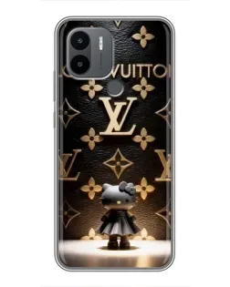 Чехол для Xiaomi Poco C50 с картинкой «Монограмма с фигурой»