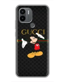 Чехол для Xiaomi Poco C50 с картинкой «Микки Маус Gucci»