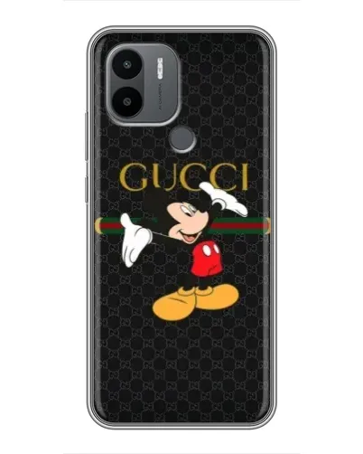 Чехол для Xiaomi Poco C50 с картинкой «Микки Маус Gucci»
