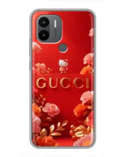 Чехол для Xiaomi Poco C50 с картинкой «Gucci — золотой сад»