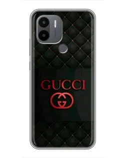 Чехол для Xiaomi Poco C50 с картинкой «Gucci — стеганый черный»