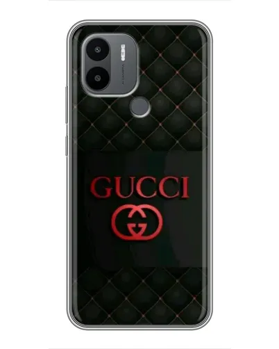 Чехол для Xiaomi Poco C50 с картинкой «Gucci — стеганый черный»