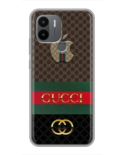 Чехол для Xiaomi Poco C50 с картинкой «Gucci — брендированный десерт»