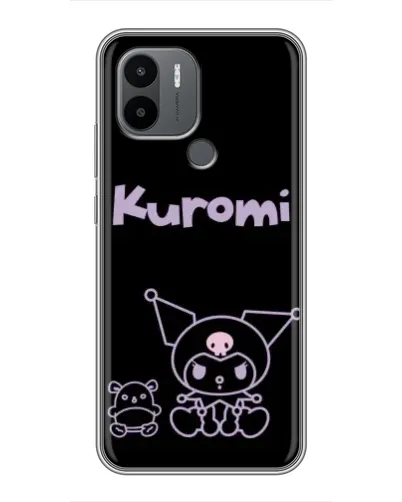 Чохол для Xiaomi Poco C50 з картинкою «Kuromi — чорний мінімалізм» Чохол для Xiaomi Poco C50 з картинкою «Kuromi — чорний мінімалізм»