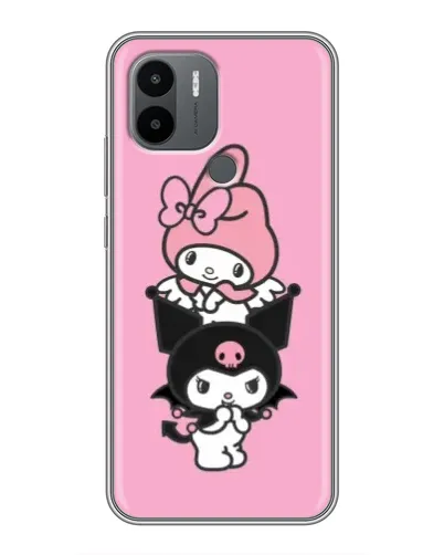 Чохол для Xiaomi Poco C50 з картинкою «My Melody та Kuromi» Чохол для Xiaomi Poco C50 з картинкою «My Melody та Kuromi»