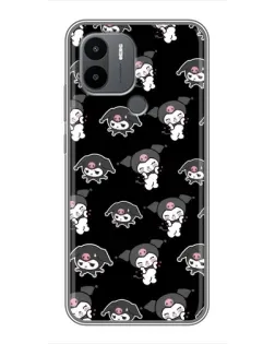 Чохол для Xiaomi Poco C50 з картинкою «Чорний паттерн Kuromi» Чохол для Xiaomi Poco C50 з картинкою «Чорний паттерн Kuromi»