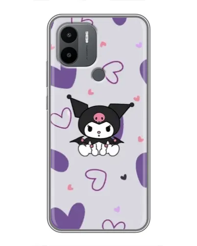 Чохол для Xiaomi Poco C50 з картинкою «Kuromi та лавандові серця» Чохол для Xiaomi Poco C50 з картинкою «Kuromi та лавандові серця»