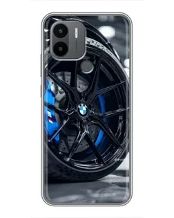 Чохол для Xiaomi Poco C50 з картинкою «Колесо BMW зблизька»