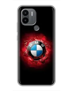 Чохол для Xiaomi Poco C50 з картинкою «Логотип BMW — спалах»