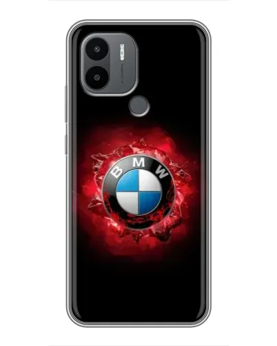 Чохол для Xiaomi Poco C50 з картинкою «Логотип BMW — спалах»