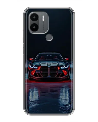 Чохол для Xiaomi Poco C50 з картинкою «BMW на мокрій дорозі»