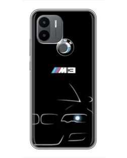 Чохол для Xiaomi Poco C50 з картинкою «Мінімалістичний принт BMW M3»