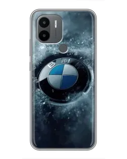 Чохол для Xiaomi Poco C50 з картинкою «Логотип BMW — лід»