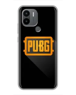 Чохол для Xiaomi Poco C50 з картинкою «PUBG — рамка лого»