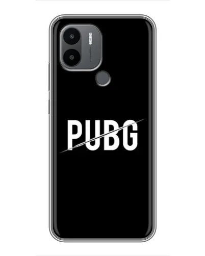 Чохол для Xiaomi Poco C50 з картинкою «PUBG — білий логотип» Чохол для Xiaomi Poco C50 з картинкою «PUBG — білий логотип»